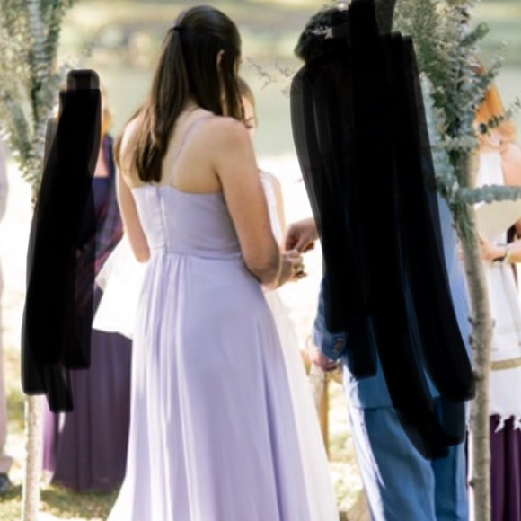Lavender wedding guest or bridesmaid dress - Picture 3 of 7